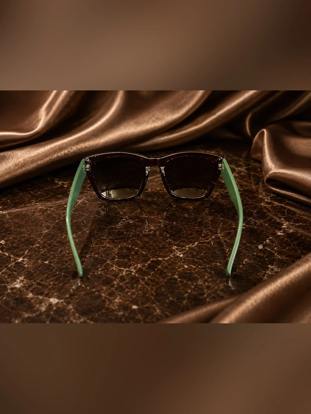 Tortoiseshell Sunglasses with Gold GG Accents